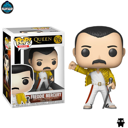 Funko Pop Rocks: Queen - Freddie Mercury 96