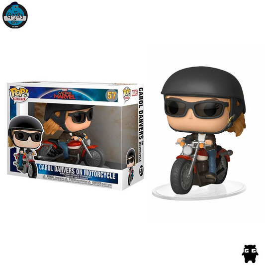 Funko Pop Rides Carol Danvers on Motorcycle 57