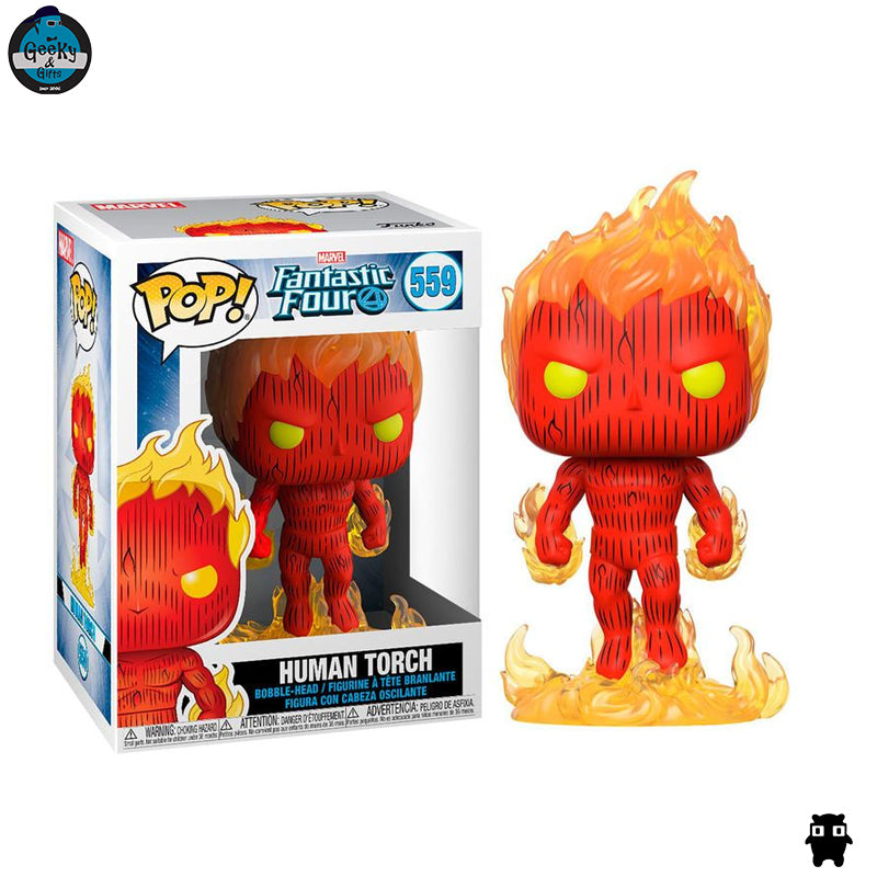 Funko Pop Marvel Human Torch 559