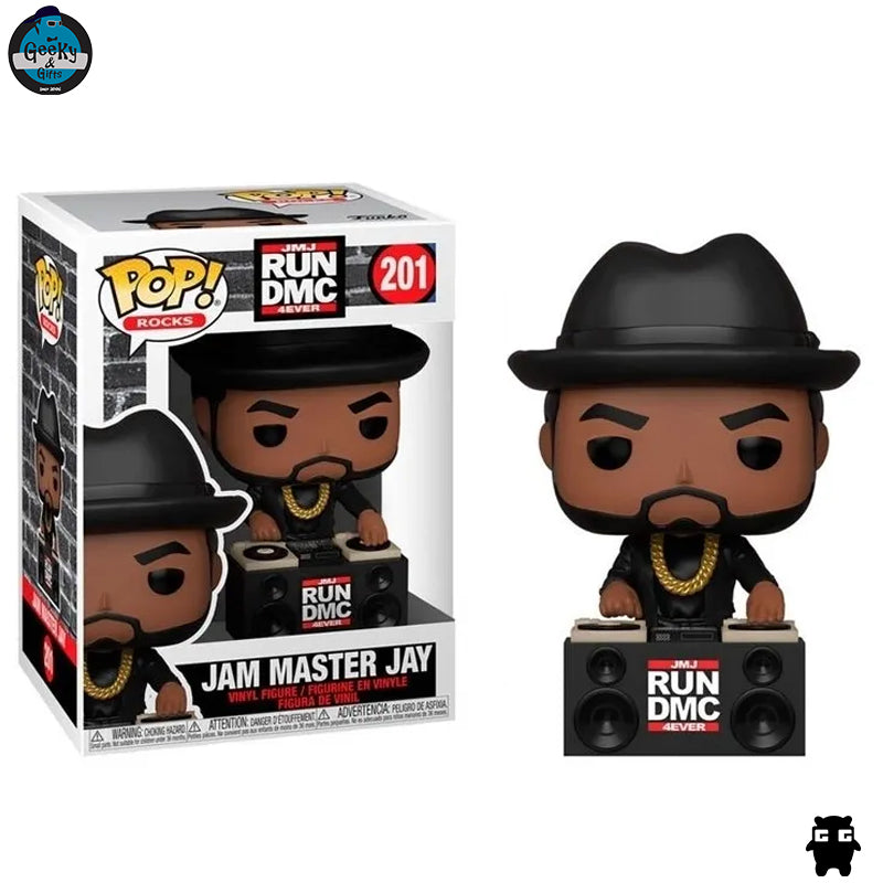 Funko Pop Rocks: RUN DMC - Jam Master Jay 201