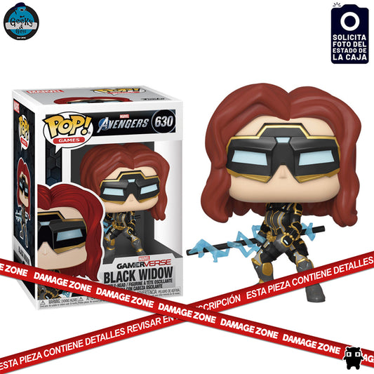 Funko Pop Games Black Widow 630