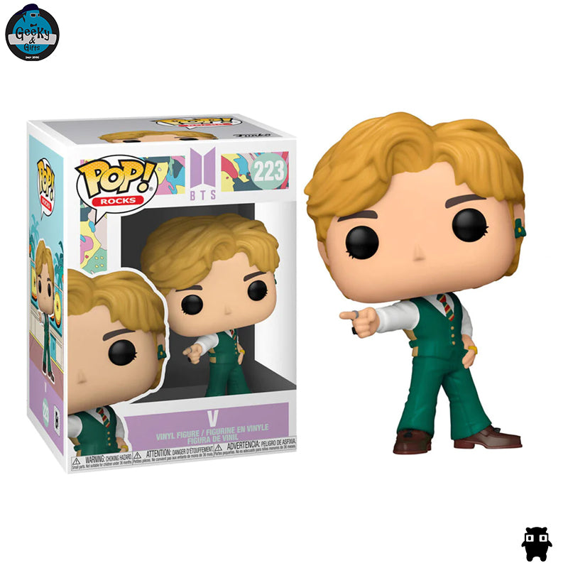 Funko Pop Rocks BTS Dynamite V 223