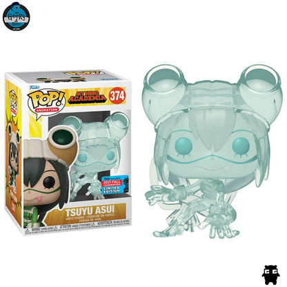 Funko Pop Animation: My Hero Academia - Tsuyu Asui 374 2021 Fall Convention