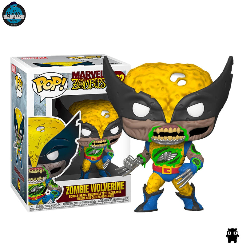 Funko Pop Marvel Zombie Wolverine 662