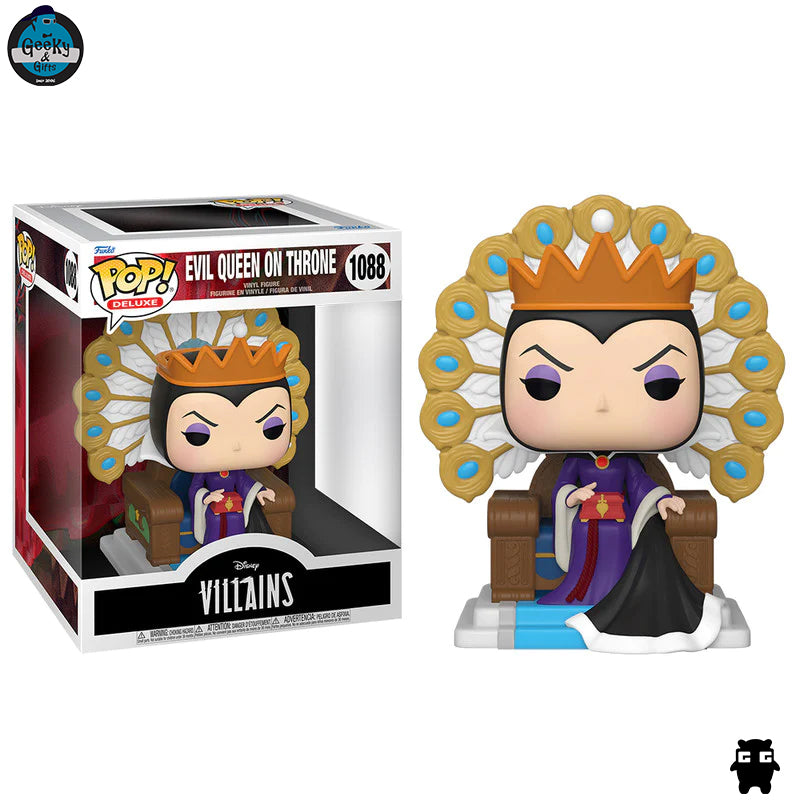 Funko Pop Deluxe Disney Evil Queen On Throne 1088