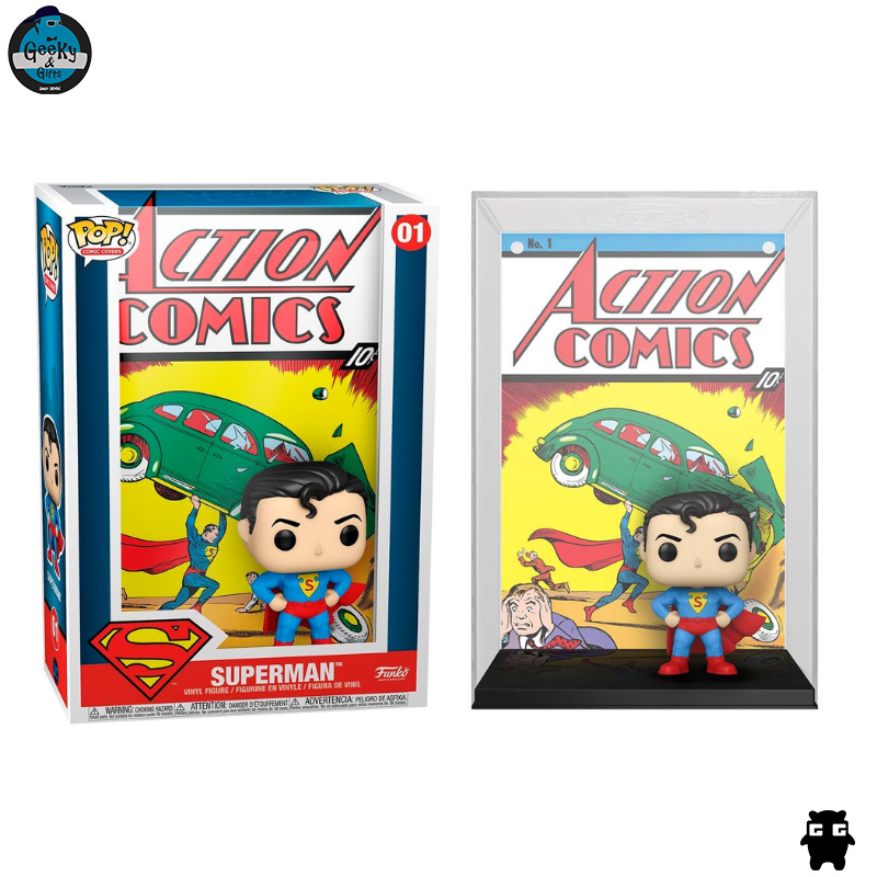 Funko Pop Comic Covers Superman 01