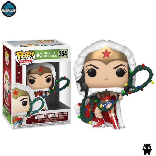 Funko Pop Heroes Wonder Woman with String Light Lasso 354