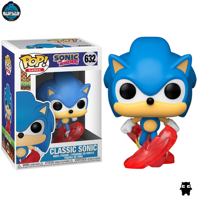 Funko Pop Games Classic Sonic 632