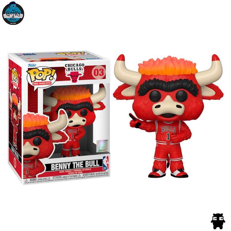 Funko Pop NBA Mascots Benny the Bull 03