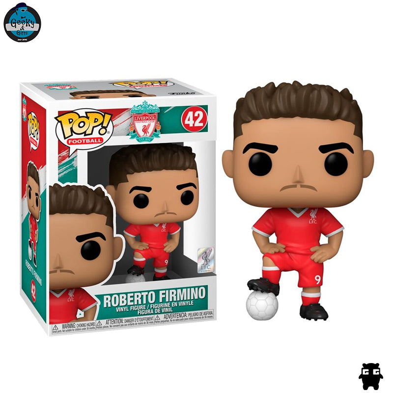 Funko Pop Football: Liverpool Football Club - Roberto Firmino 42