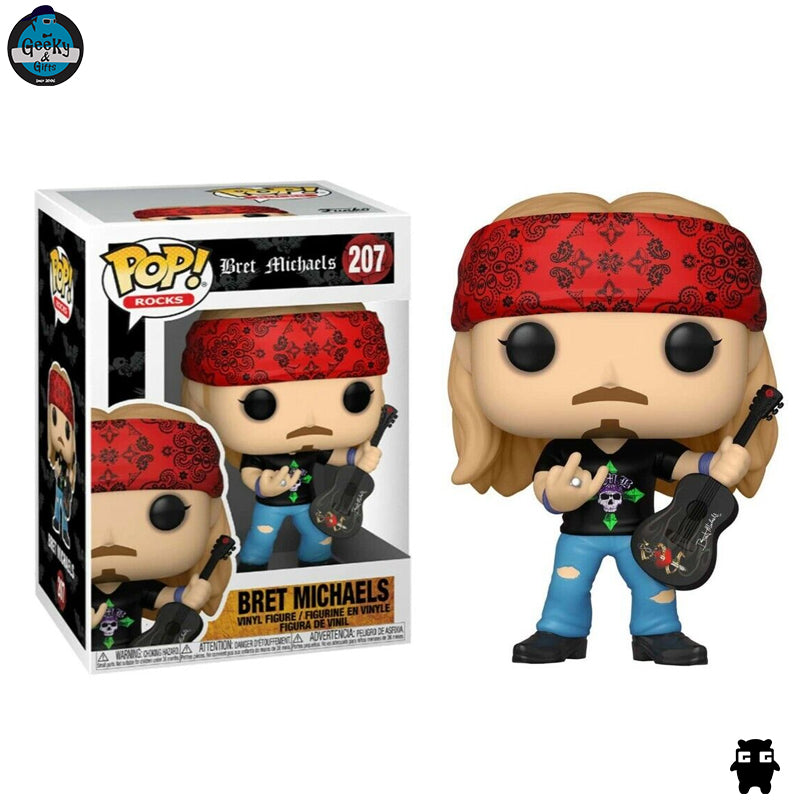 Funko Pop Rocks: Bret Michaels 207