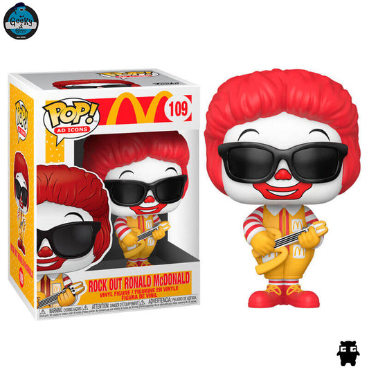 Funko Pop Ad Icons Rock Out Ronald McDonald 109