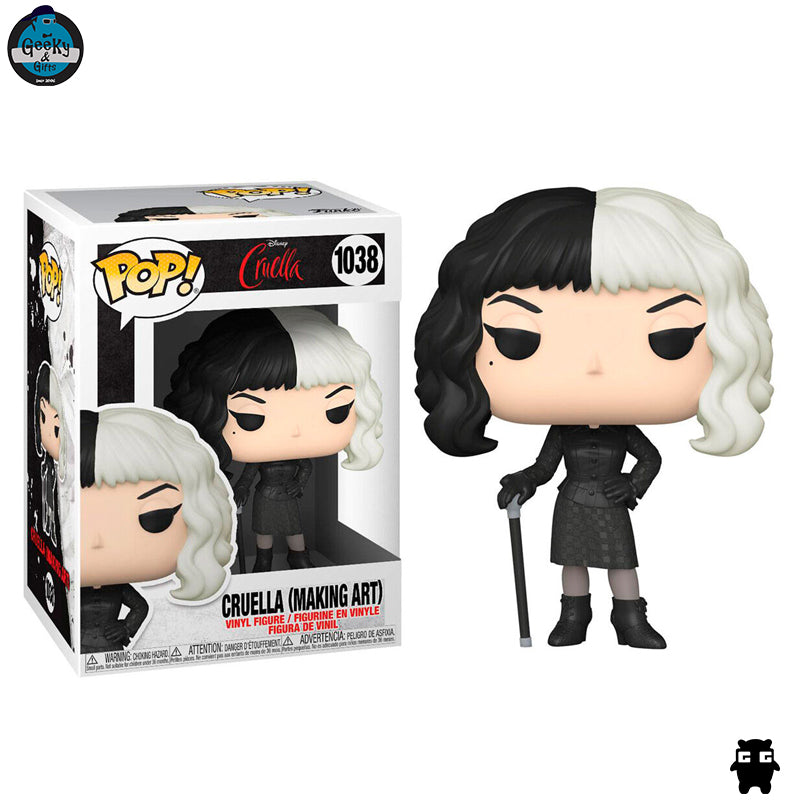 Funko Pop Disney Cruella Making Art