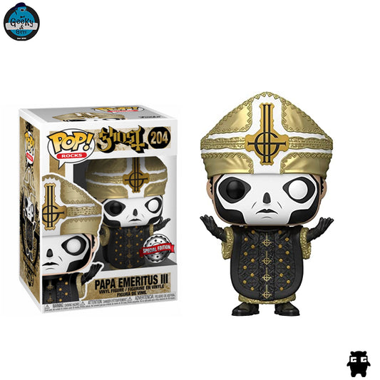 Funko Pop Rocks Papa Emeritus III 204 Special Edition