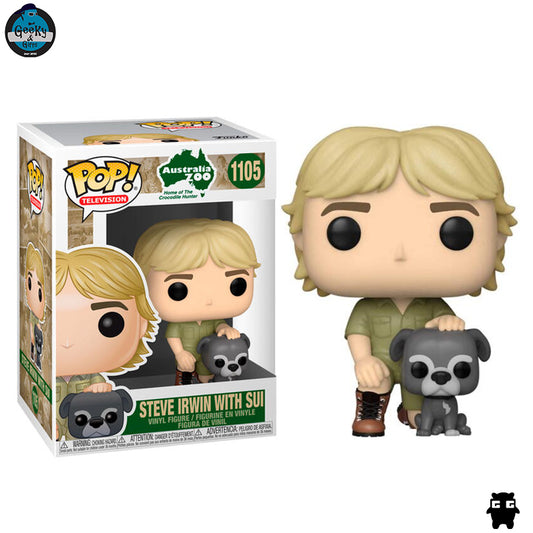 Funko Pop Television Steve Irwin With Sui 1105