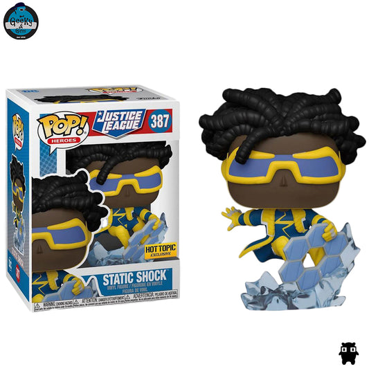 Funko Pop Heroes Static Shock 387