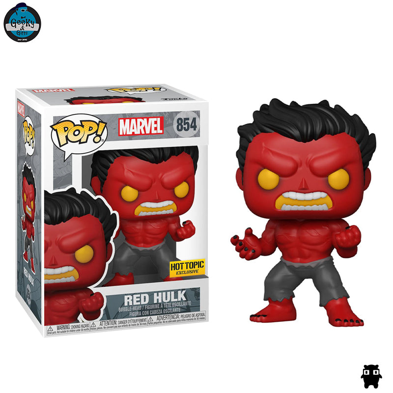 Funko Pop Marvel Red Hulk 854