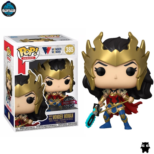 Funko Pop Heroes Death Metal Wonder Woman 385