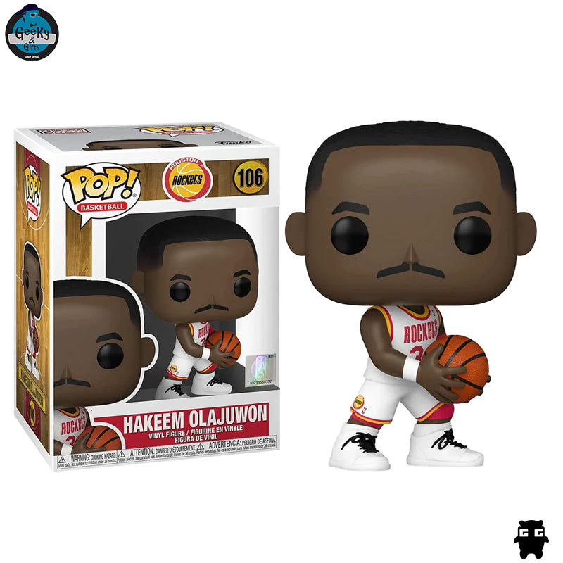 Funko Pop Basketball: Houston Rockets - Hakeem Olajuwon 106