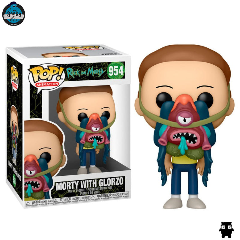 Funko Pop Animation Morty with Glorzo 954