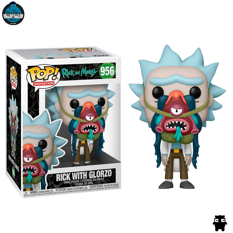 Funko Pop Animation Rick With Glorzo 956