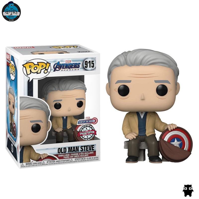 Funko Pop Marvel Old Man Steve 915