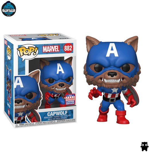 Funko Pop Marvel Capwolf 882