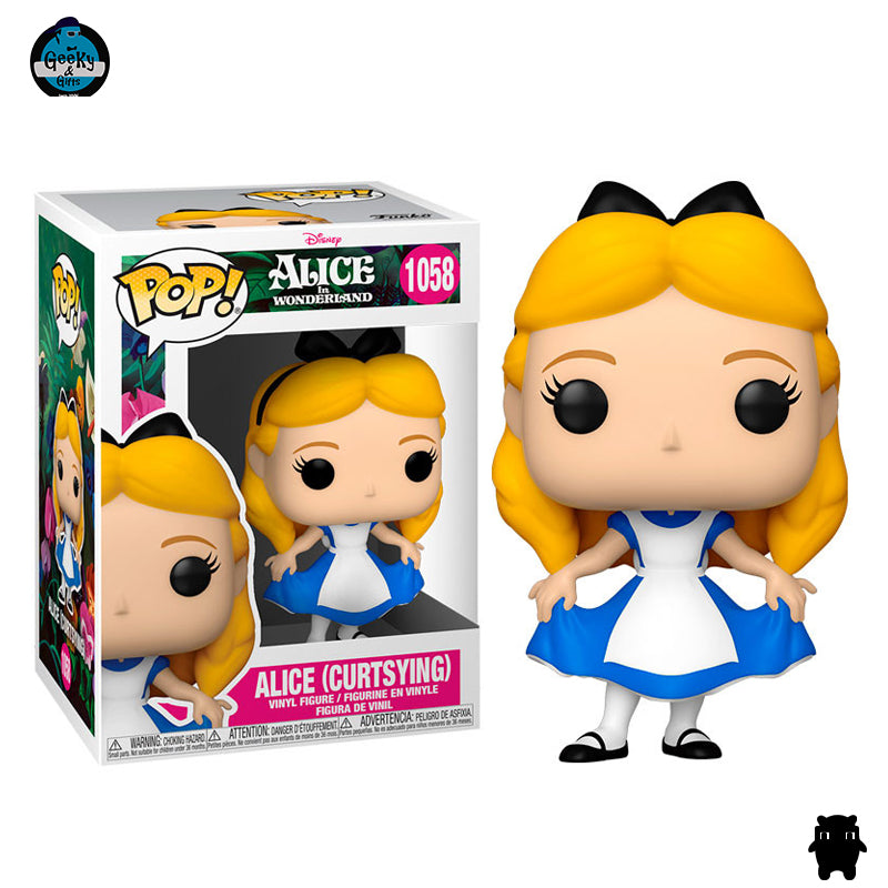 Funko Pop Disney Alice Curtsying 1058