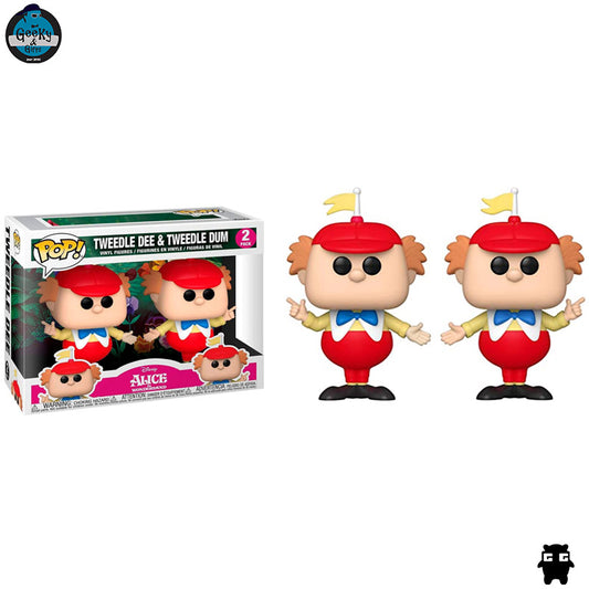 Funko Pop Disney Tweedle Dee & Tweedle Dum 2 Pack