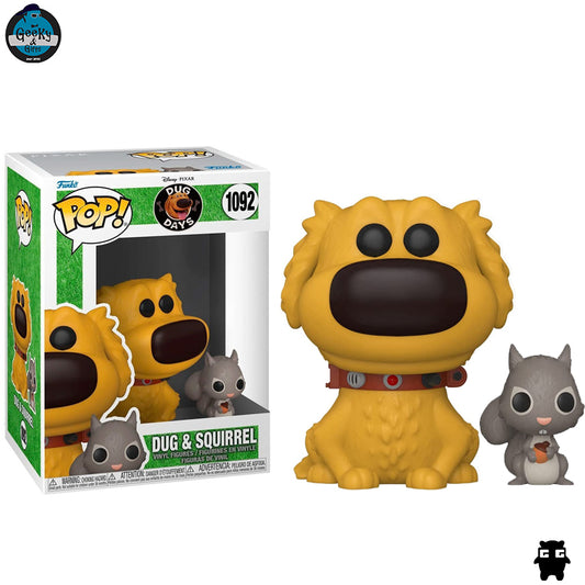 Funko Pop Disney Dug And Squirrel 1092