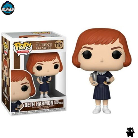 Funko Pop Television  Beth Harmon With Trophies 1121