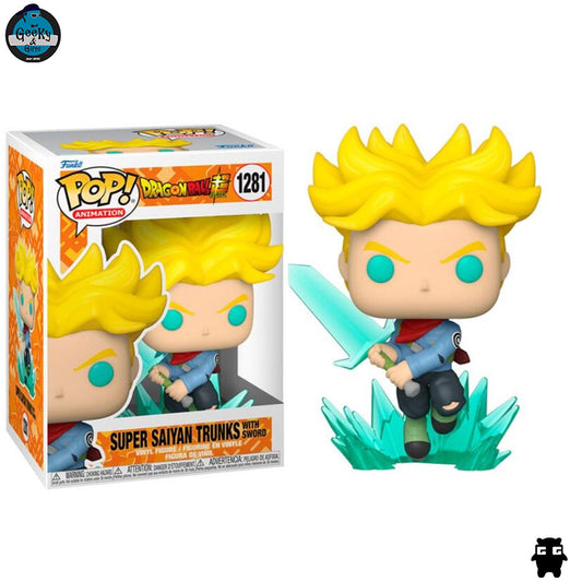 Funko Pop Animation: Dragon Ball Super - Super Saiyan Trunks With Sword 1281