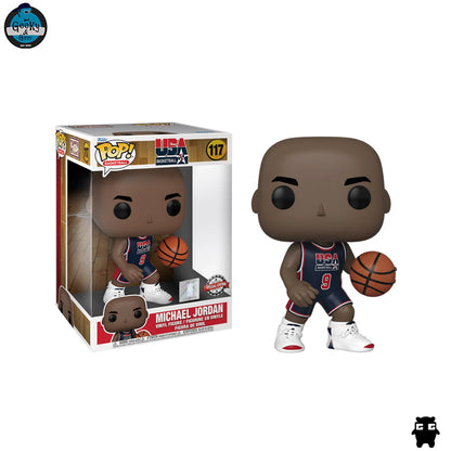 Funko Pop Jumbo Michael Jordan 1992 Team USA Navi Uni 10 Inches Special Edition