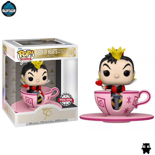 Funko Pop Deluxe Queen Of Hearts At The Mad Tea Party Attraction 1107