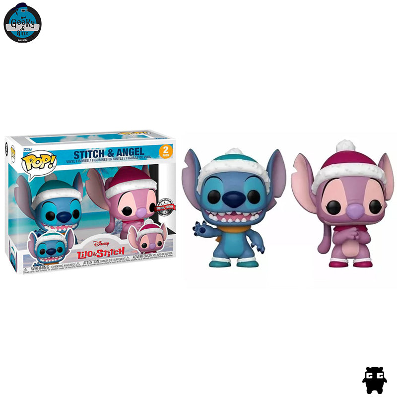 Funko Pop Disney 2 Pack Stitch And Angel