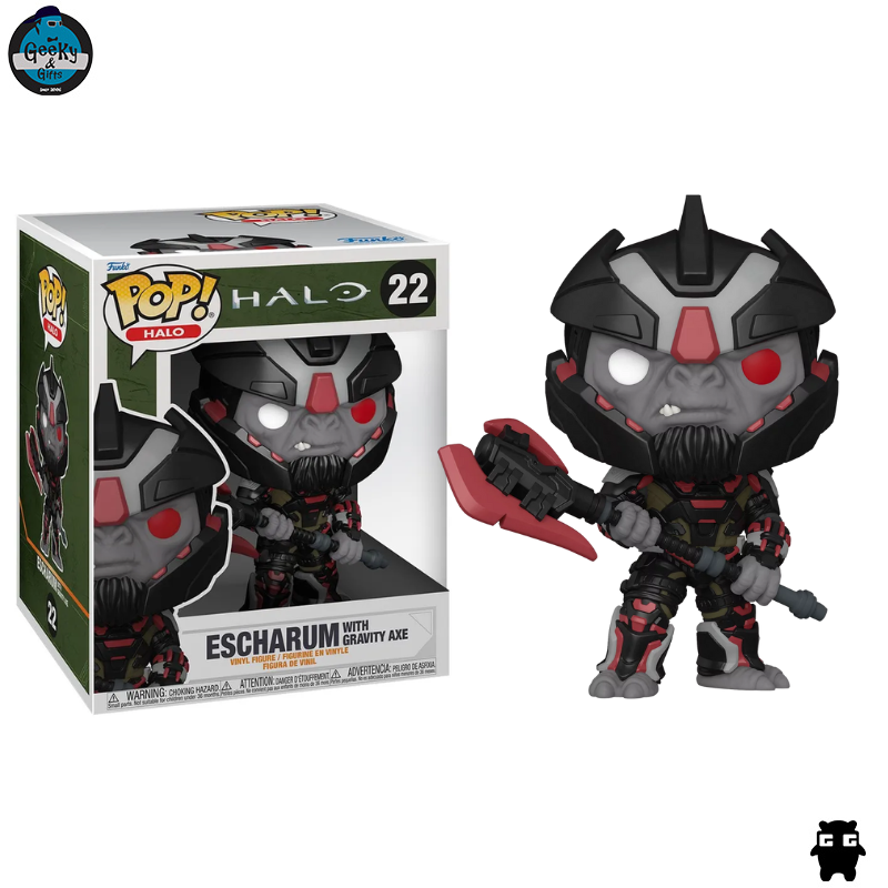 Funko Pop Deluxe Escharum with Gravity Axe 22