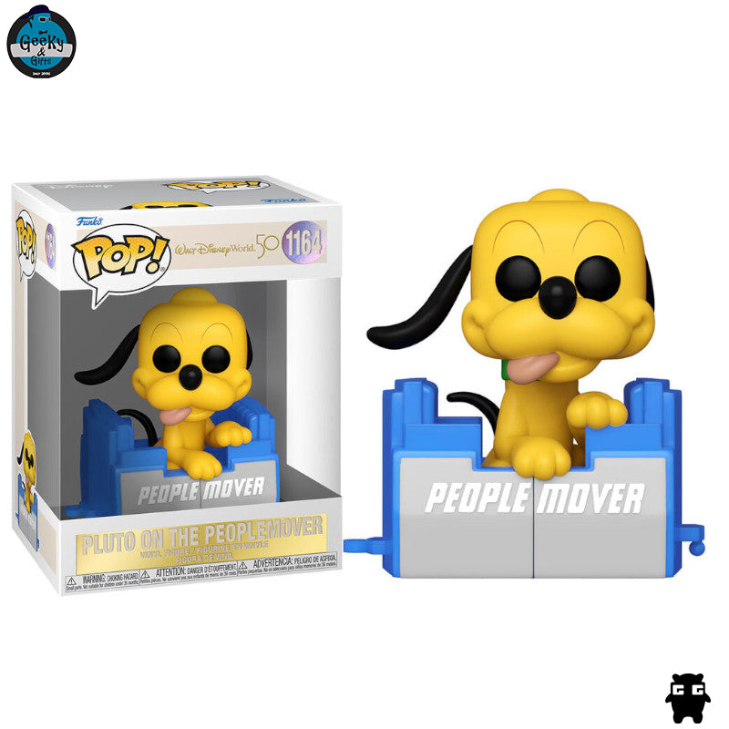 Funko Pop Disney Pluto On The Peoplemover 1164