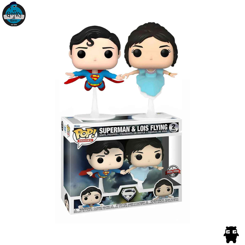 Funko Pop Movies Superman & Lois Flying 2 Pack