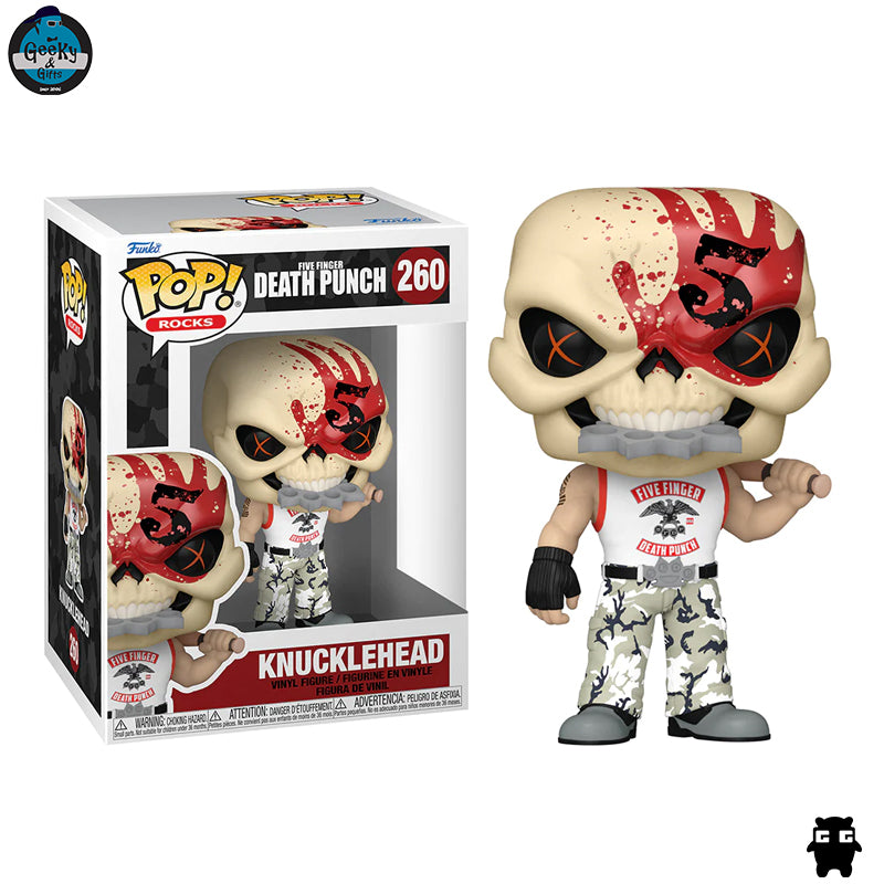 Funko Pop Rocks: Five Finger Death Punch - Knucklehead 260