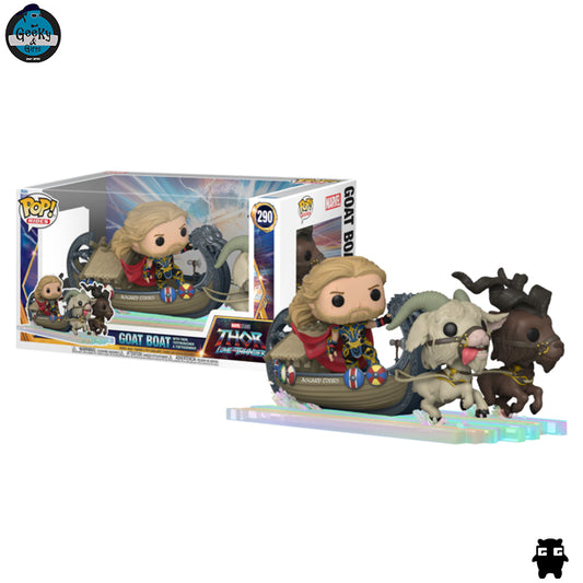 Funko Pop Rides Marvel Goat Boat With Thor Toothgnasher And Toothgrinder 290
