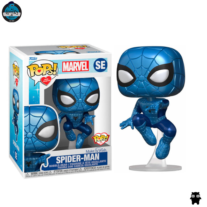 Funko Pops with Purpose Marvel Spider Man SE