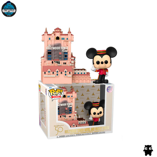 Funko Pop Town Hollywood Tower Hotel And Mickey Mouse 31