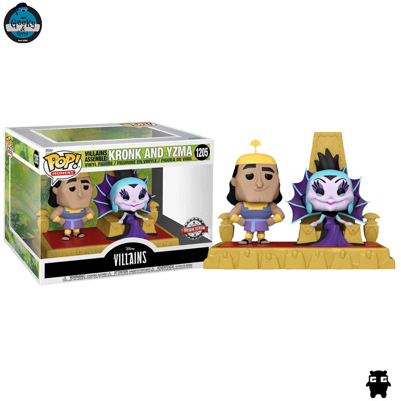 Funko Pop Moment Villains Assemble Kronk And Yzma 1205