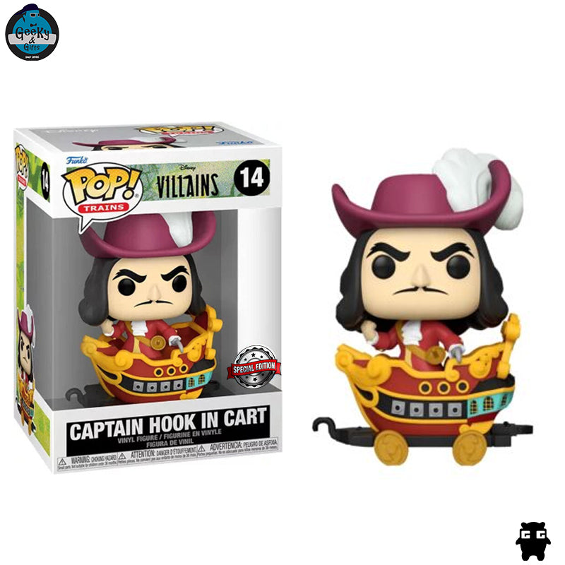 Funko Pop Disney Captain Hook In Cart 14