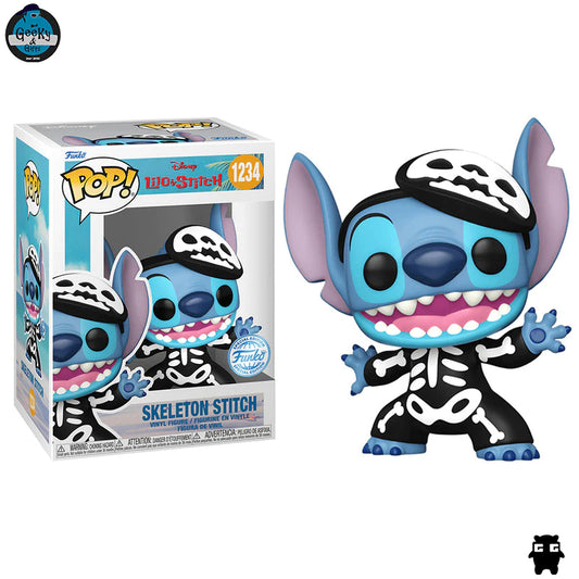 Funko Pop Disney Skeleton Stitch 1234