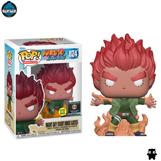 Funko Pop Animation Might Guy Eight Inner Gates Glow 824