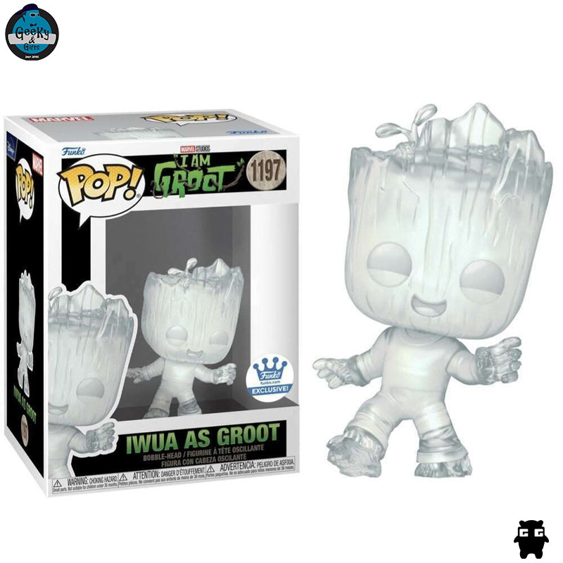 Funko Pop Marvel Iwua As Groot 1197