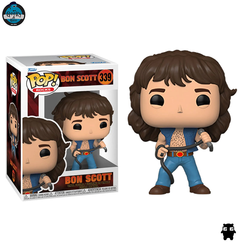 Preventa Funko Pop Rocks Bon Scott 339