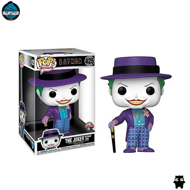 Funko Pop DC Jumbo The Joker Batman 1989 425