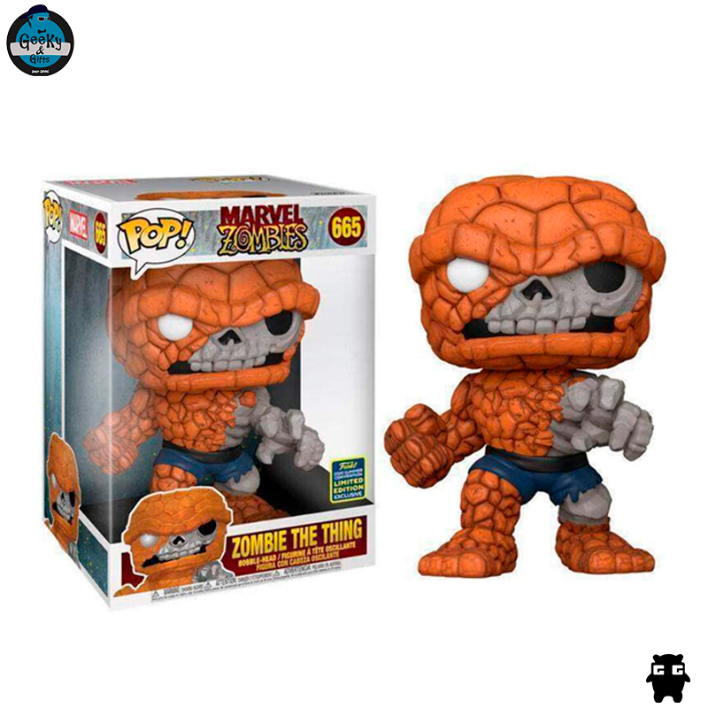 Funko Pop Marvel Jumbo Zombie The Thing 665